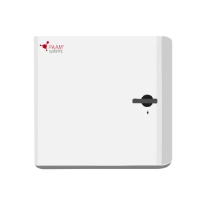 Illustration of wall mounted storage for tracing your keys